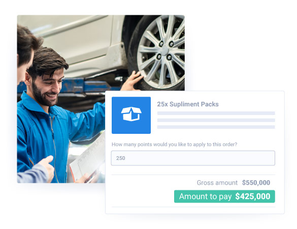 A sales promotion showing an ecommerce checkout form.